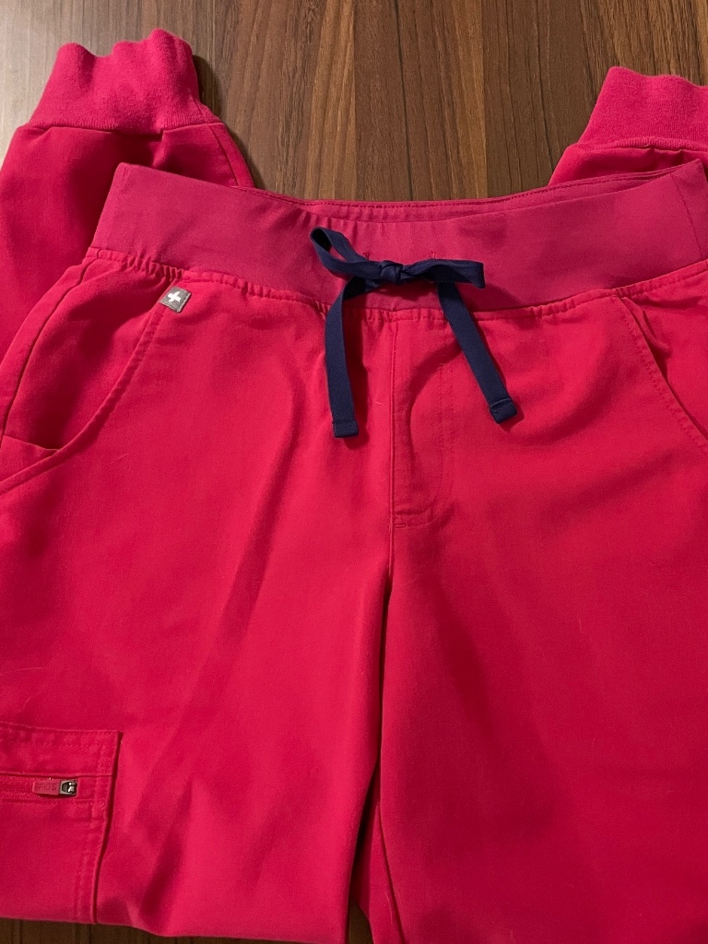 RARE Ultra Rose figs zamora jogger pants